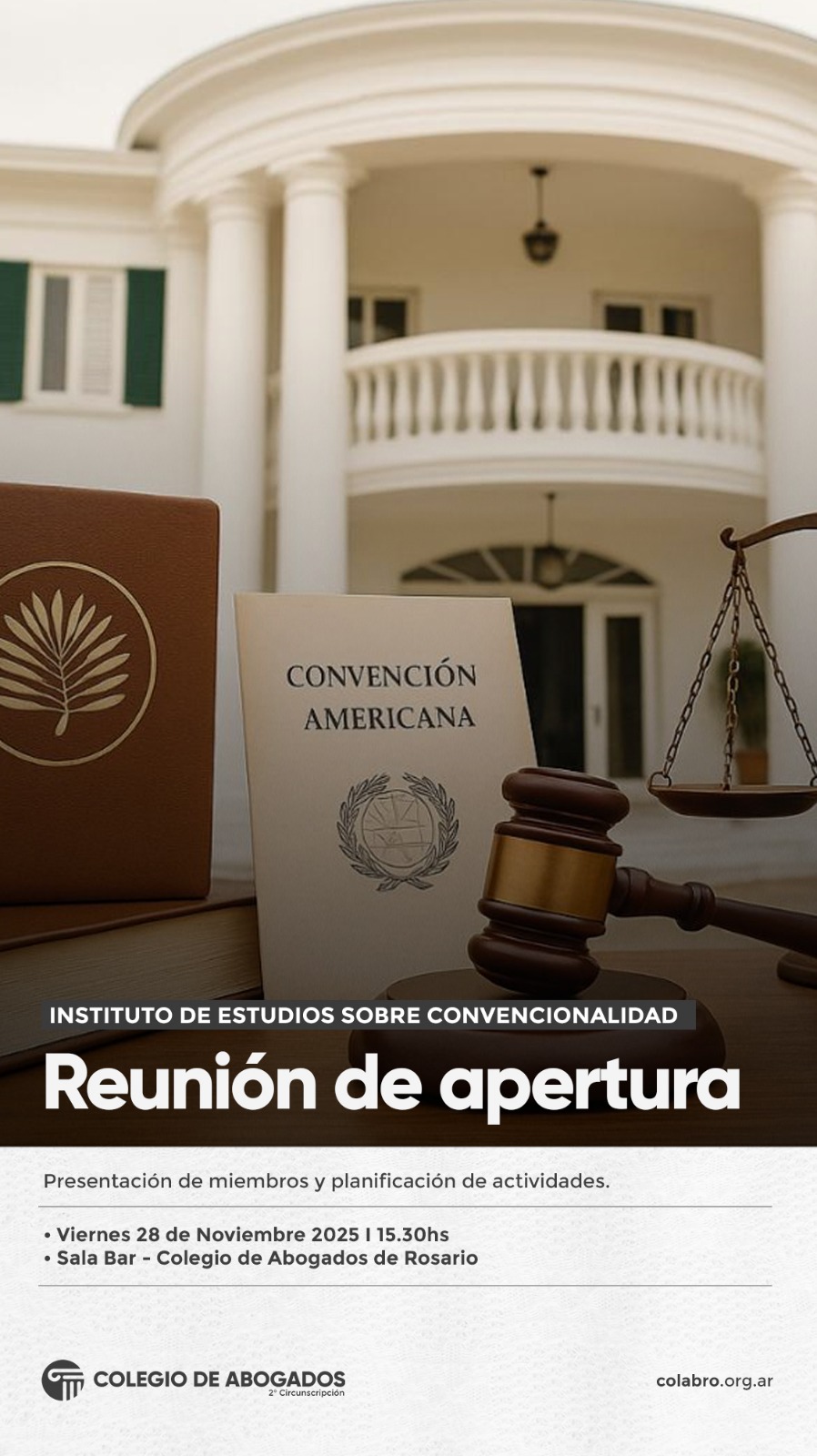 Reunión de apertura - Presentación de miembros y planificación de actividades - 28/11/2025